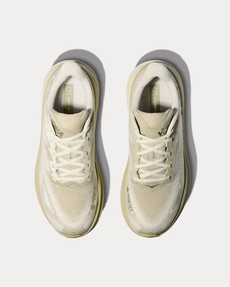 HOKA Clifton 9 GTX Oyster Mushroom / Truffle Salt Running Shoes - 2