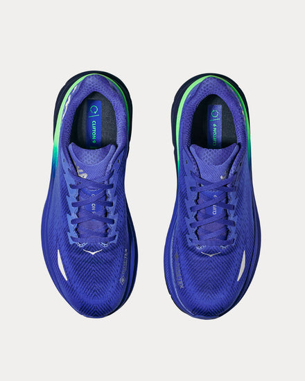 HOKA Clifton 9 GTX Dazzling Blue / Evening Sky Running Shoes - 2