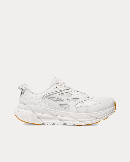 HOKA Clifton L Athletics White / White Running Shoes - 1