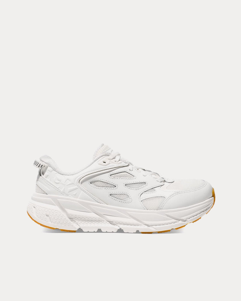 HOKA Clifton L Athletics White / White Running Shoes - 1