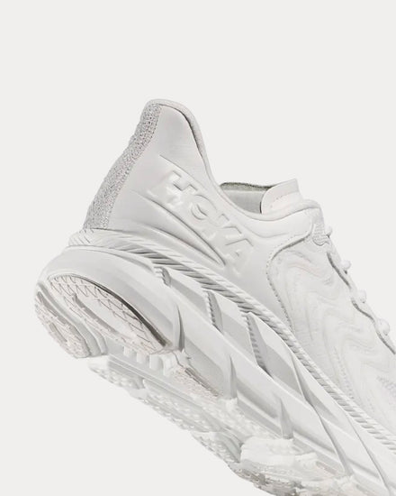 HOKA Clifton LS White / Nimbus Cloud Running Shoes - 3