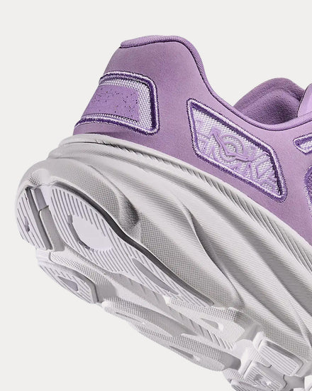 HOKA Clifton One9 Aerino Aster Flower / Cosmic Grey Low Top Sneakers - 5