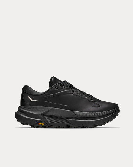 HOKA Elite Terrain System Mafate X Black / Black Low Top Sneakers - 1