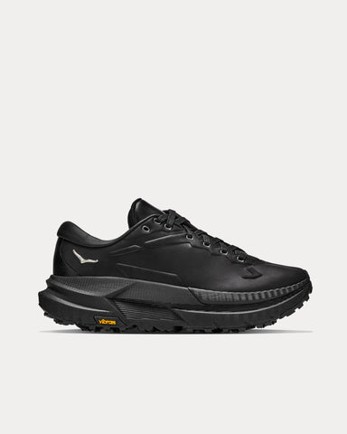HOKA Elite Terrain System Mafate X Black / Black Low Top Sneakers