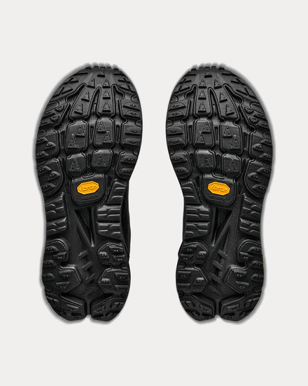 HOKA Elite Terrain System Mafate X Black / Black Low Top Sneakers - 5