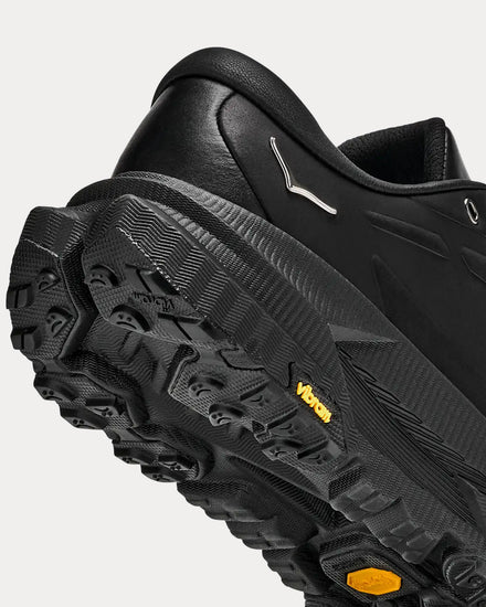 HOKA Elite Terrain System Mafate X Black / Black Low Top Sneakers - 6