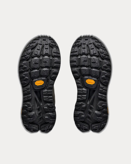HOKA Elite Terrain System Mafate X Cast Iron / Black Low Top Sneakers - 5