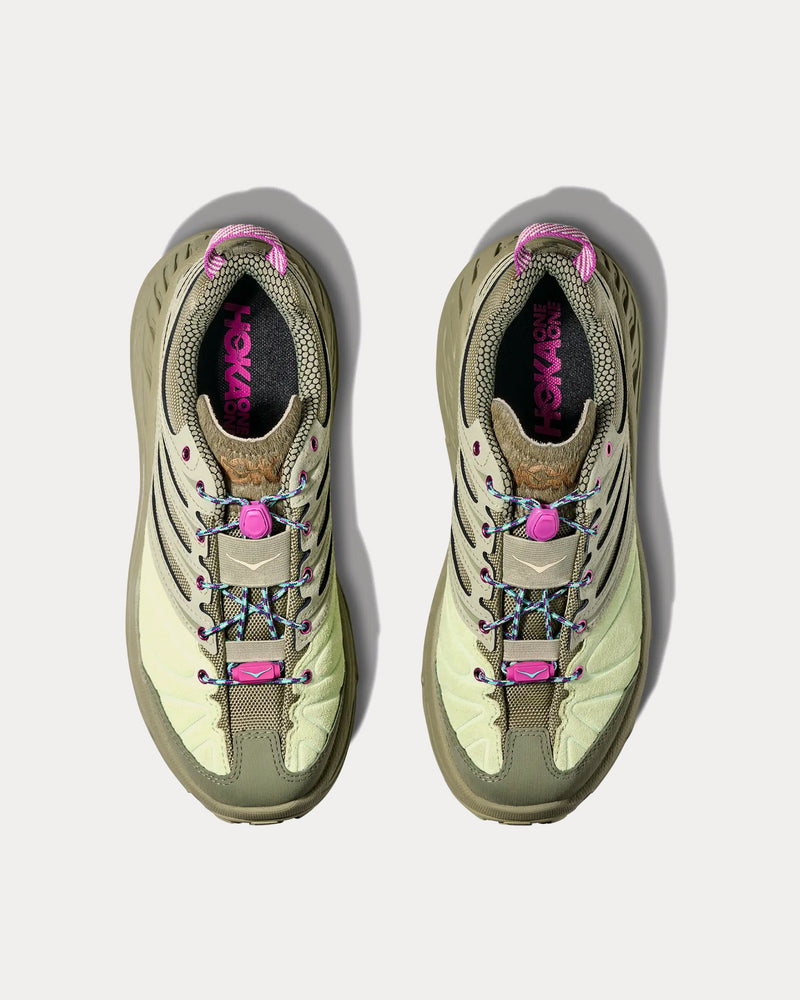 Hoka Elite Terrain System Stinson Evo OG Sea Moss / Lunar Moth Running Shoes - 2