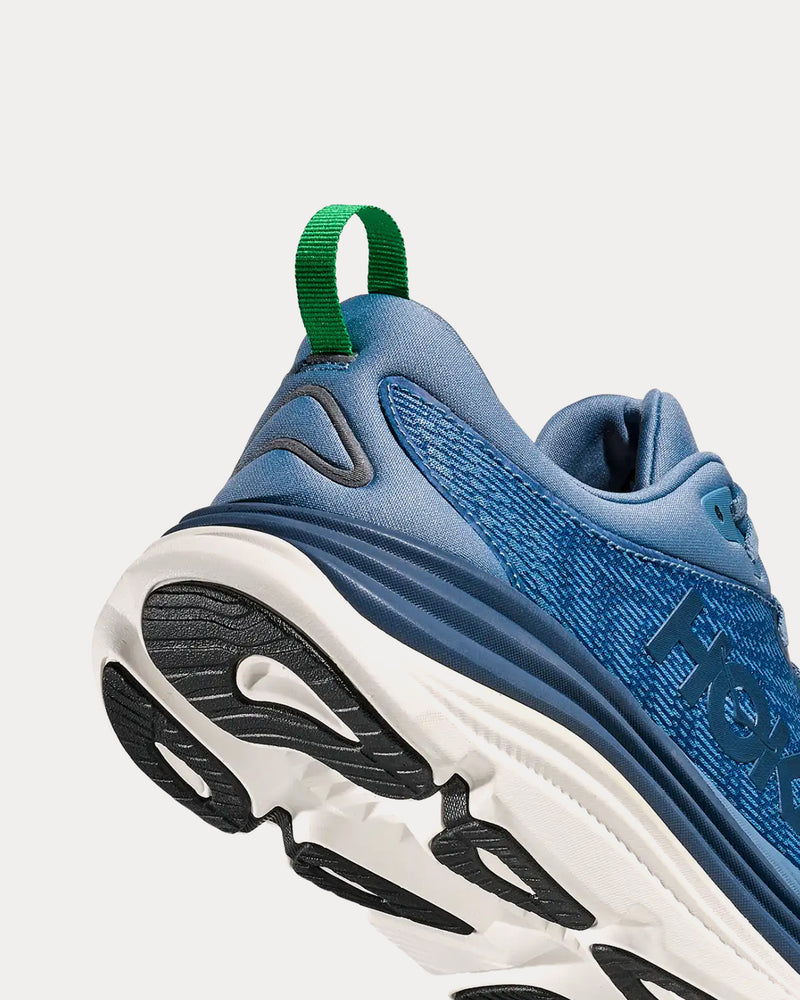 Hoka Gaviota 5 Downpour / Thunder Cloud Running Shoes - 4