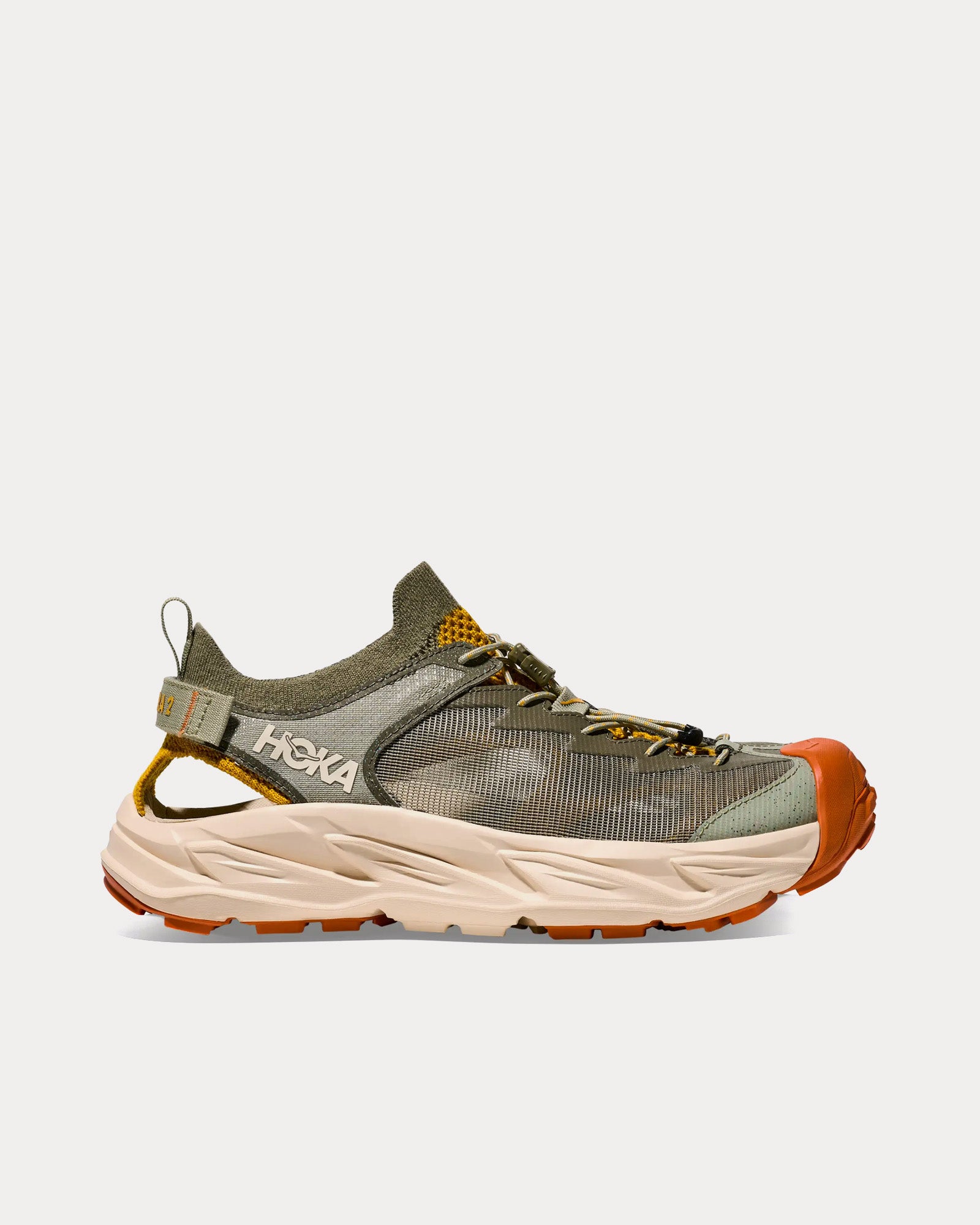 HOKA Men's Hopara 2 Aerino Sea Moss / Vanilla Slip On Sneakers