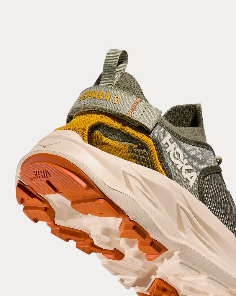 HOKA Hopara 2 Aerino Sea Moss / Vanilla Slip On Sneakers - 4
