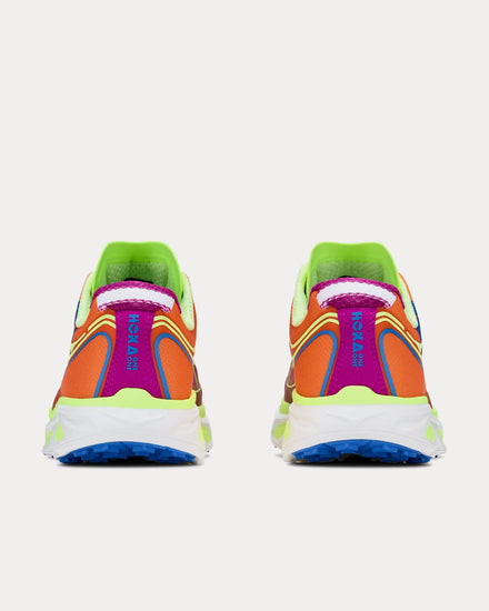 HOKA Huaka Pro Fuchsia / Neon Yuzu Low Top Sneakers - 3