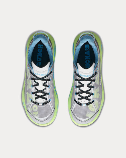 HOKA Huaka Pro Stellar Grey / Neon Yuzu Low Top Sneakers - 2