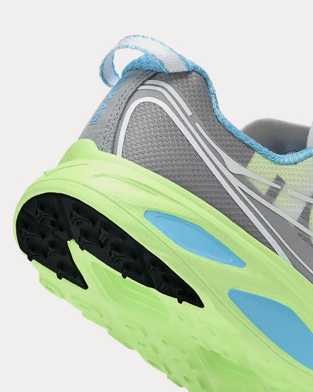 HOKA Huaka Pro Stellar Grey / Neon Yuzu Low Top Sneakers - 5