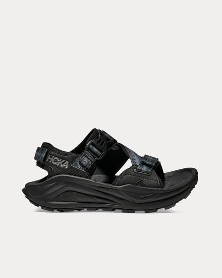 HOKA Infini Hike TC Black / Black Sandals - 1