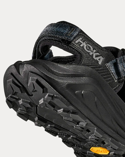 HOKA Infini Hike TC Black / Black Sandals - 4