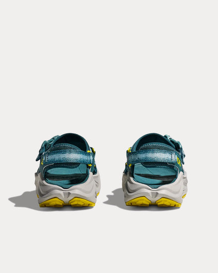 HOKA Infini Hike TC Blue Twilight / Pea Green Sandals - 3