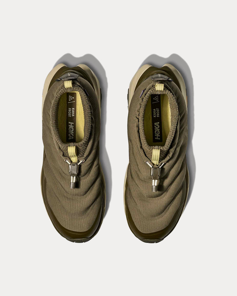 HOKA Kaha 2 Frost Moc Gore-Tex Antique Olive / Spruce Green Slip On Sneakers - 2