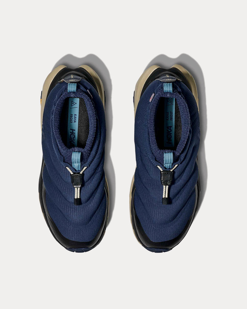 HOKA Kaha 2 Frost Moc Gore-Tex Midnight Blue / Oyster Mushroom Slip On Sneakers - 2