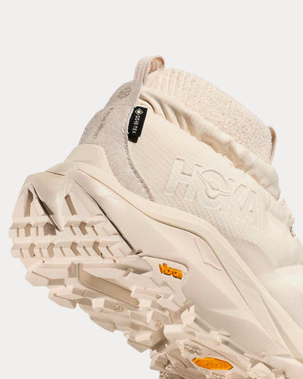 HOKA Kaha 2 Frost Moc Gore-Tex Oat Milk / Sesame Slip On Sneakers - 5