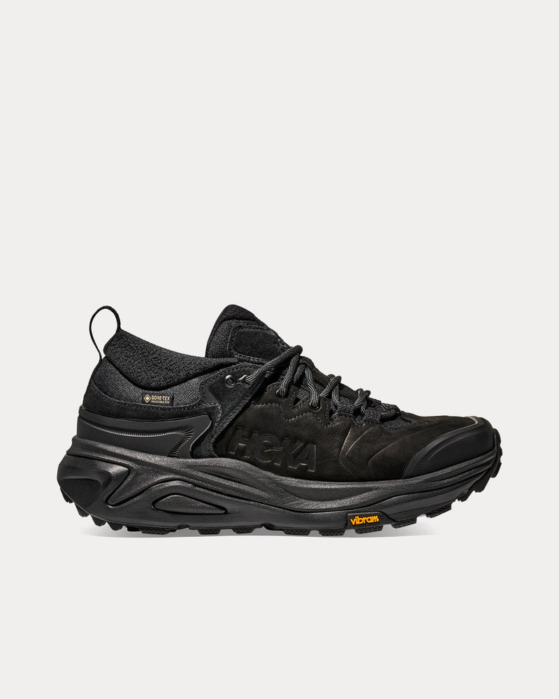 HOKA Kaha 3 Low GTX Black / Black Hiking Shoes - 1
