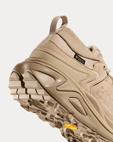 HOKA Kaha 3 Low GTX Raw Linen / Oat Milk Hiking Shoes - 4