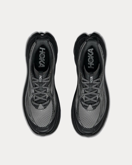 HOKA Mach Remastered Aura Black / Steel Low Top Sneakers - 2