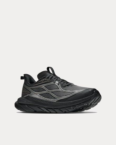 HOKA Mach Remastered Aura Black / Steel Low Top Sneakers - 3