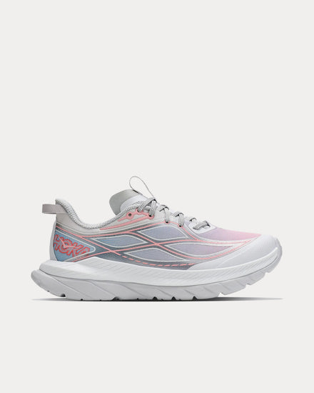 HOKA Mach Remastered Aura Cosmic Grey / Dewy Pink Low Top Sneakers - 1