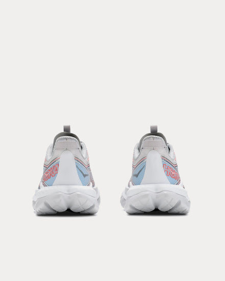 HOKA Mach Remastered Aura Cosmic Grey / Dewy Pink Low Top Sneakers - 4