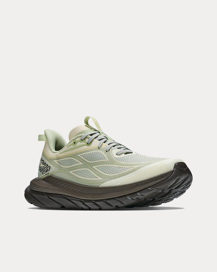 HOKA Mach Remastered Aura Morning Dew / Cliff Grey Low Top Sneakers - 3