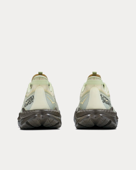 HOKA Mach Remastered Aura Morning Dew / Cliff Grey Low Top Sneakers - 4