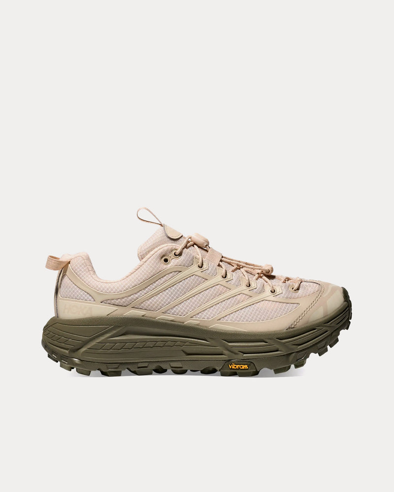 HOKA Mafate Three2 Oat Milk / Eucalyptus Running Shoes - 1