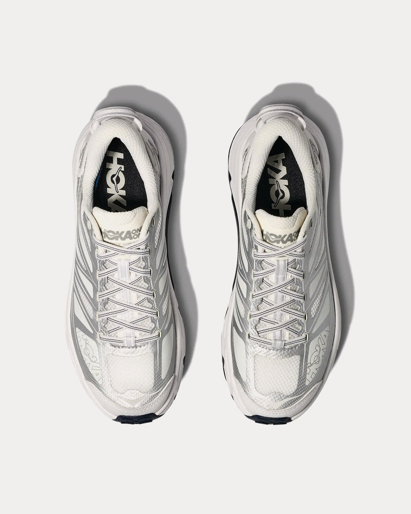 HOKA Mafate Speed 2 White / Silver Running Shoes - 2