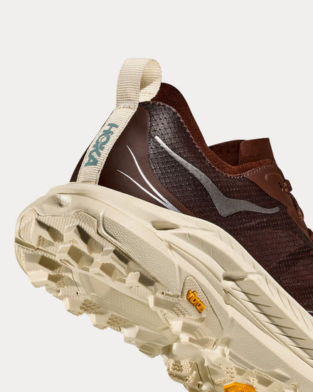 HOKA Mafate Speed 4 Lite Cold Brew / Oat Milk Running Shoes - 4