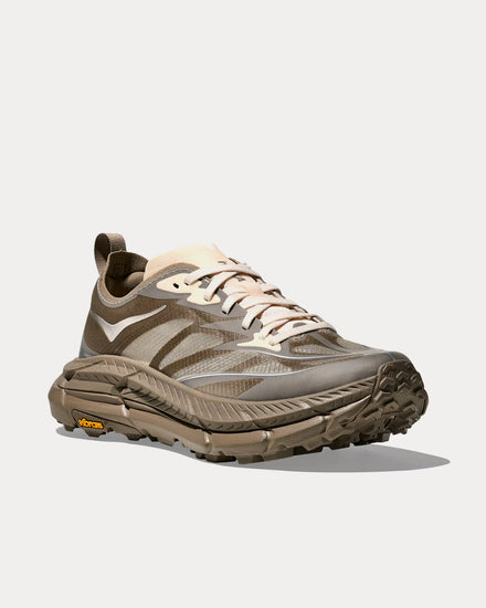 HOKA Mafate Speed 4 Lite Light Roast / Oat Milk Running Shoes - 3
