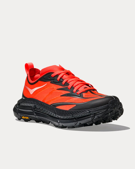 HOKA Mafate Speed 4 Lite Neon Flame / Black Running Shoes - 3