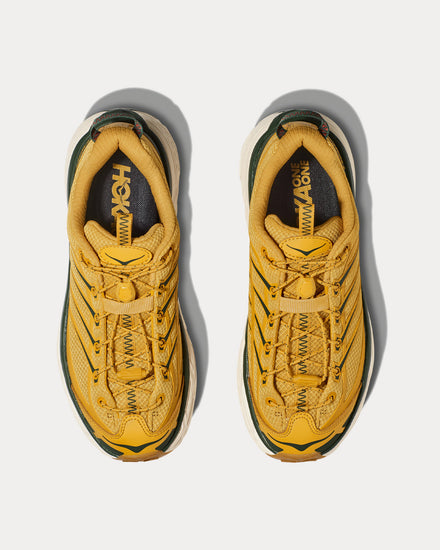 HOKA Mafate Three2 Golden Yellow / Eggnog Running Shoes - 2