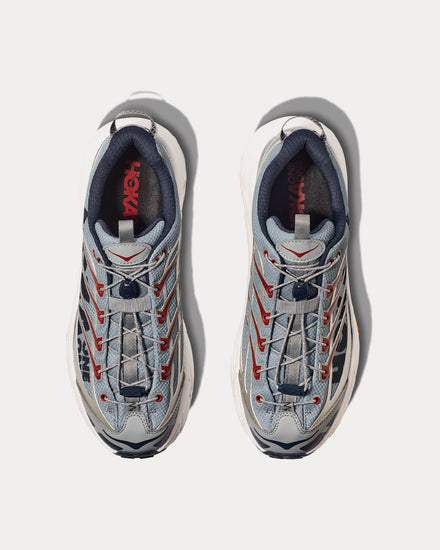 HOKA Mafate Three2 Limestone / Outer Space Running Shoes - 2