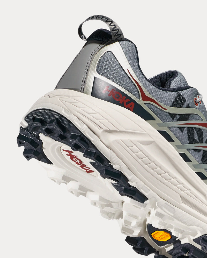 HOKA Mafate Three2 Limestone / Outer Space Running Shoes - 3