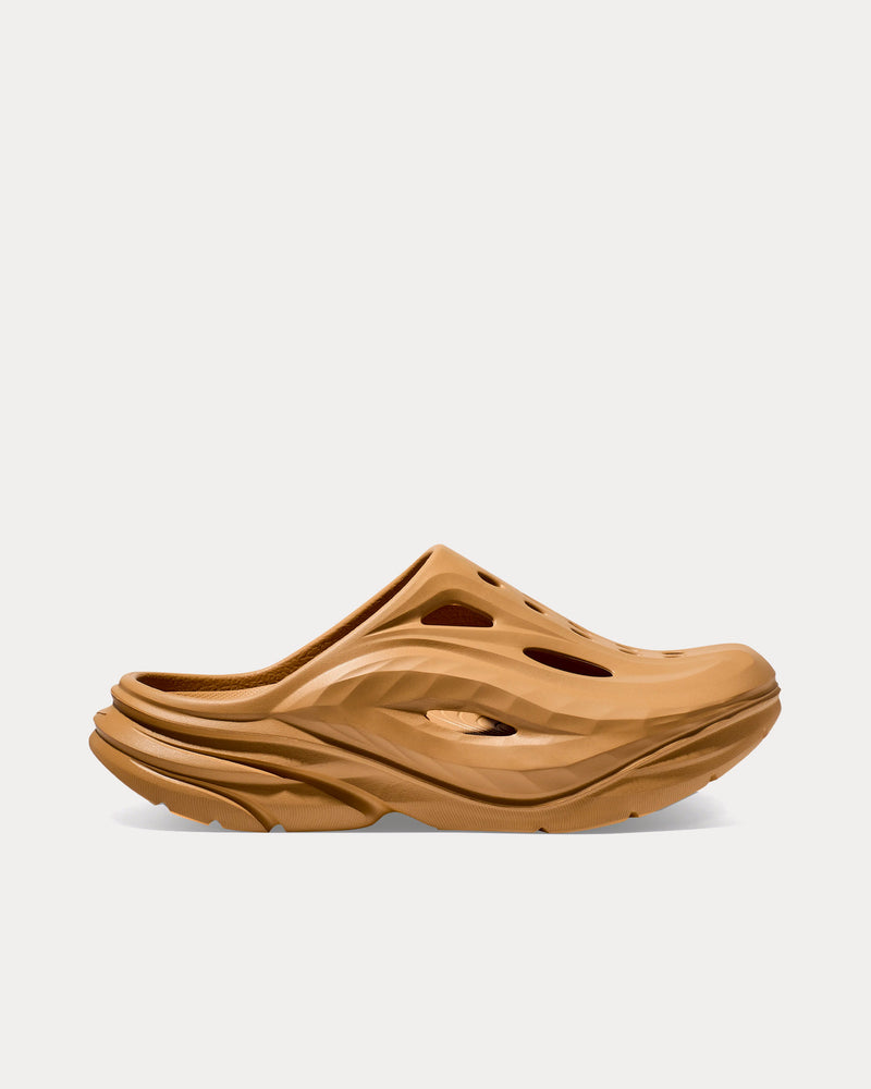HOKA Ora Recovery Wheat / Wheat Mules - 1