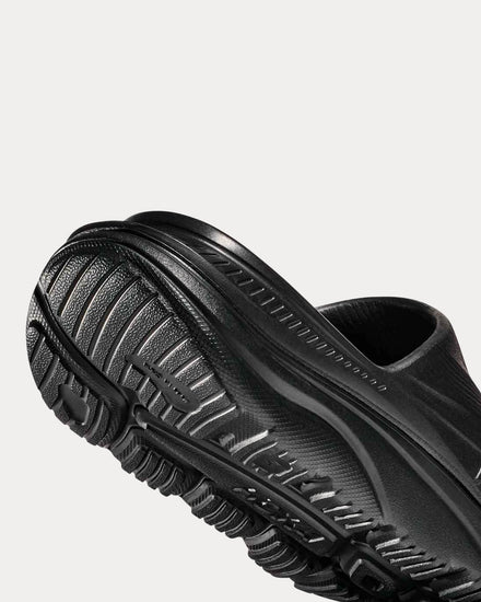 HOKA Ora Recovery Slide 3 Black / Black Slip Ons - 3