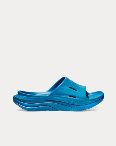 HOKA Ora Recovery Slide 3 Diva Blue / Diva Blue Slip Ons