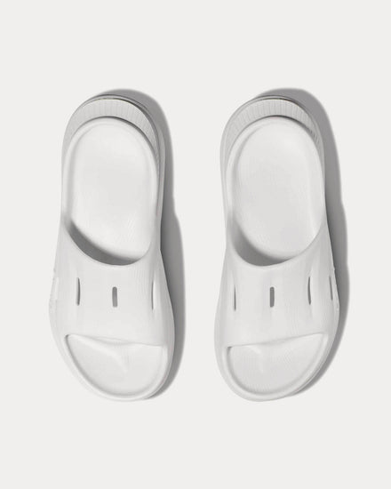 HOKA Ora Recovery Slide 3 White / White Slip Ons - 2