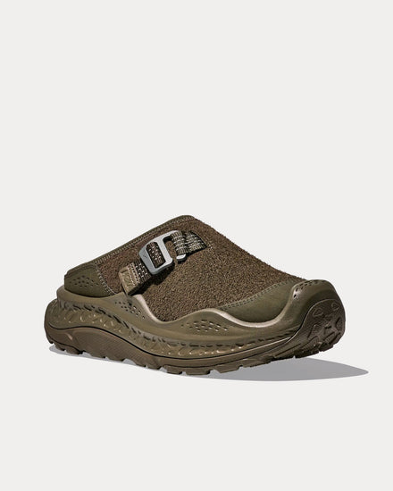 HOKA Ora Primo EXT Antique Olive / Antique Olive Mules - 3
