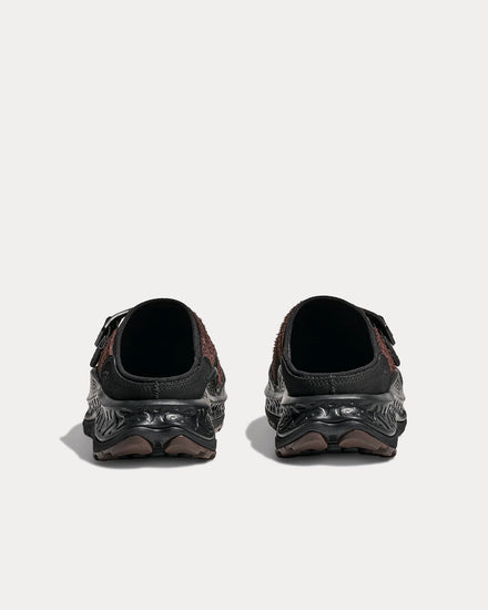 HOKA Ora Primo EXT Black / Walnut Mules - 4