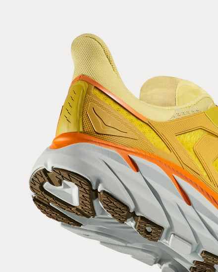 HOKA Project Clifton Golden Lichen / Celery Root Running Shoes - 3