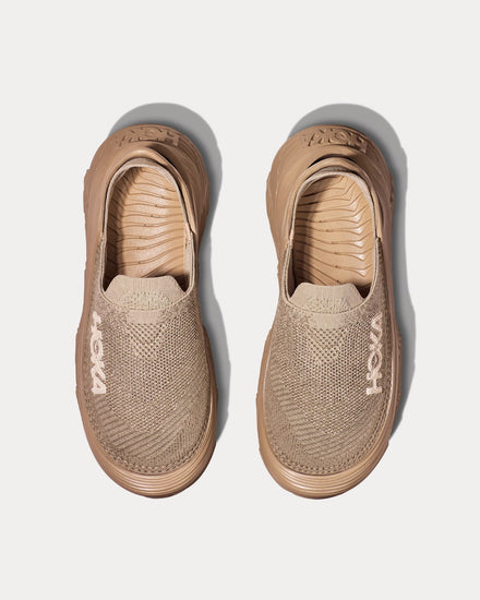 HOKA Restore TC Dune / Oxford Tan Slip On Sneakers - 2