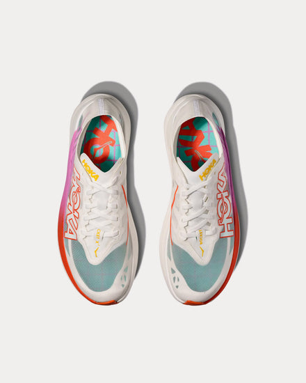 HOKA Rocket X 2 Frost / Lava Running Shoes - 2