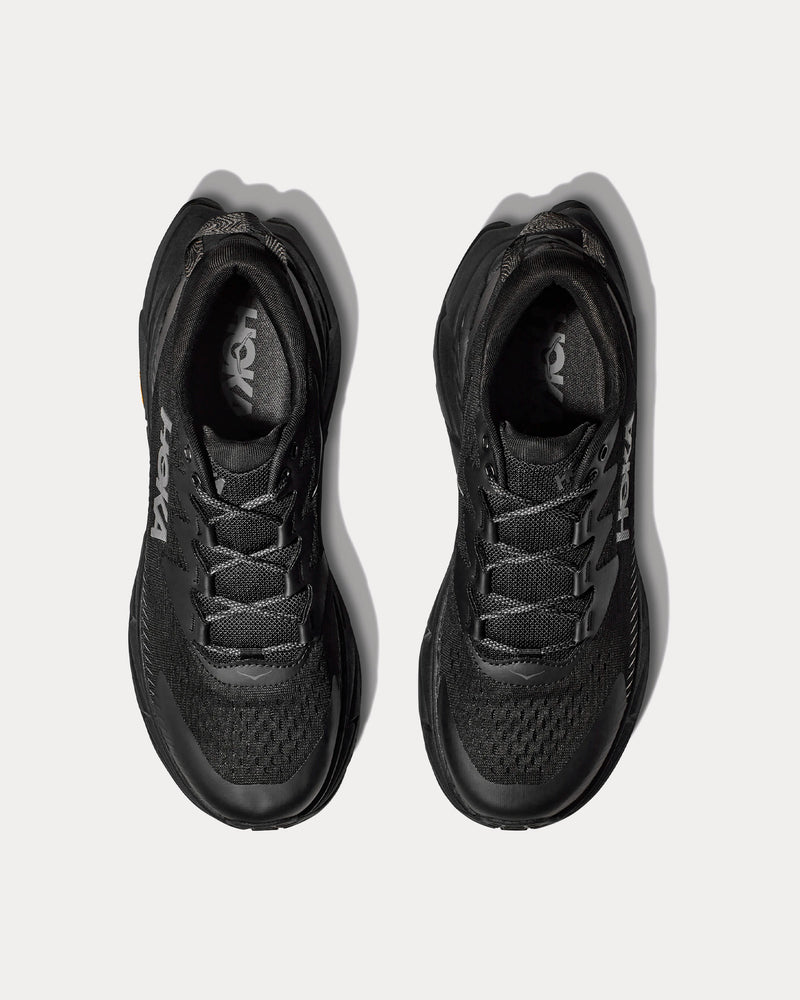 HOKA Skyline-Float X Black / Black Running Shoes - 2